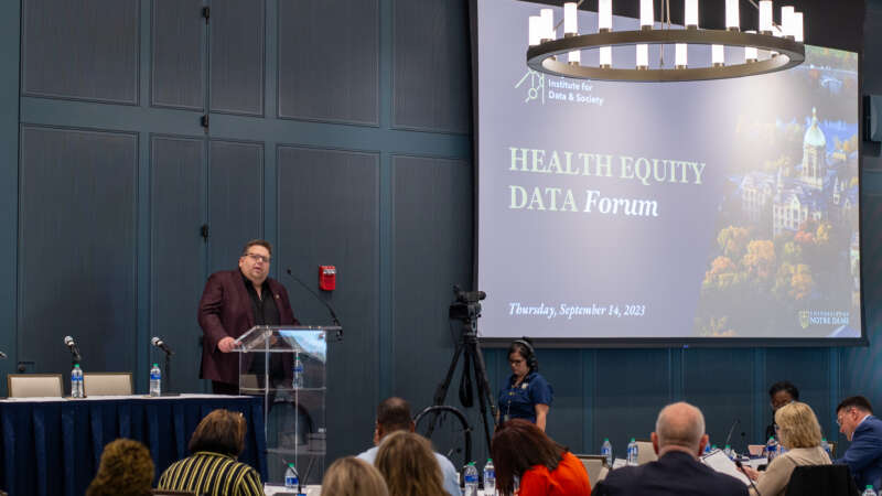 Notre Dame’s Lucy Family Institute partnership with Accenture brings health professionals together for Health Equity Data Forum